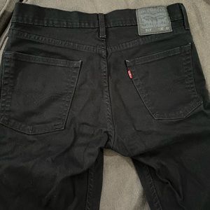 Men’s 513 black Levi jeans 32x32